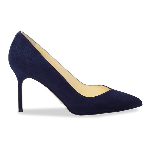 🆕 Sarah Flint Perfect Pump 85 in Navy Suede 💙 - Picture 7 of 7
